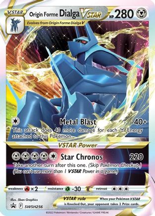 Origin Forme Dialga VSTAR (SWSH256) [Sword & Shield: Black Star Promos] - Trinity Hobby