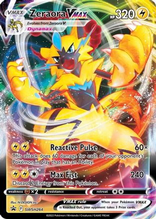 Zeraora VMAX (SWSH264) [Sword & Shield: Black Star Promos] - Trinity Hobby