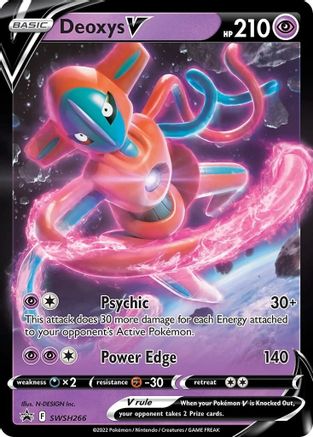 Deoxys V (SWSH266) [Sword & Shield: Black Star Promos] - Trinity Hobby