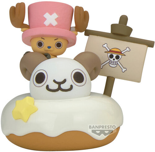 ONE PIECE Paldolce collection CHOPPER, BEPO & PIRATE SHIP(A:TONY TONY CHOPPER)
