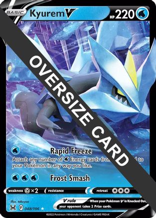 Kyurem V (048/196) (Jumbo Card) [Sword & Shield: Lost Origin] - Trinity Hobby