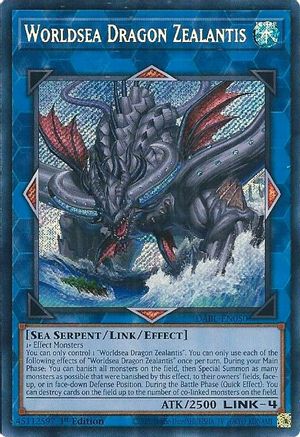 Worldsea Dragon Zealantis [DABL-EN050] Secret Rare - Trinity Hobby