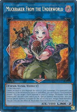 Muckraker From the Underworld [DABL-EN051] Secret Rare - Trinity Hobby