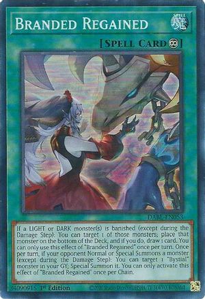 Branded Regained [DABL-EN053] Super Rare - Trinity Hobby