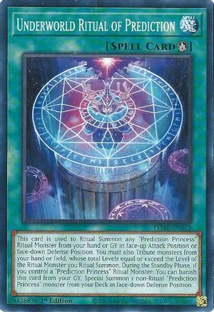 Underworld Ritual of Prediction [DABL-EN063] Common - Trinity Hobby