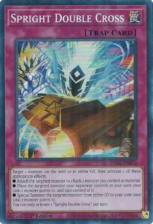 Spright Double Cross [DABL-EN074] Super Rare - Trinity Hobby