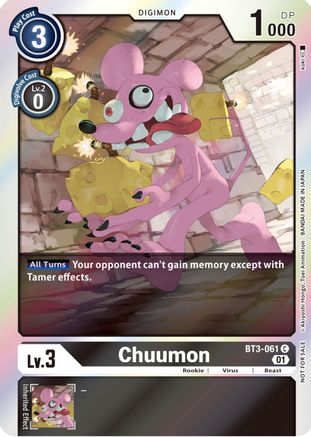 Chuumon [BT3-061] (Official Tournament Pack Vol. 7) [Release Special Booster Promos] - Trinity Hobby
