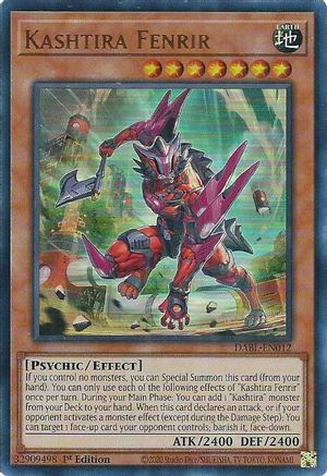 Kashtira Fenrir [DABL-EN012] Ultra Rare - Trinity Hobby