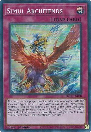 Simul Archfiends [DABL-EN078] Super Rare - Trinity Hobby