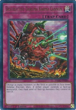 Destructive Daruma Karma Cannon [DABL-EN084] Ultra Rare - Trinity Hobby