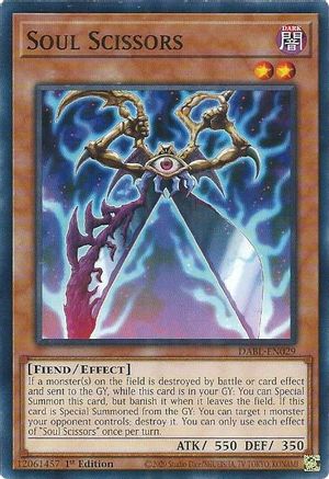 Soul Scissors [DABL-EN029] Common - Trinity Hobby