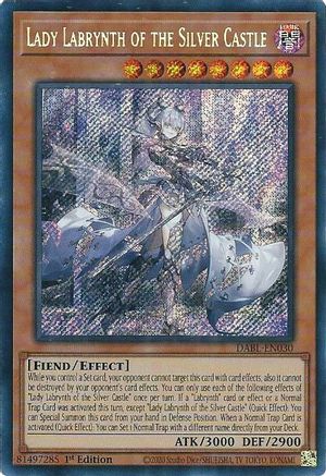 Lady Labrynth of the Silver Castle [DABL-EN030] Secret Rare - Trinity Hobby