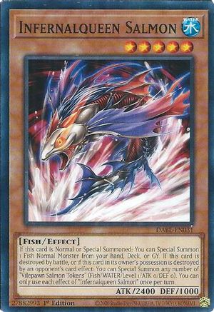Infernalqueen Salmon [DABL-EN031] Common - Trinity Hobby