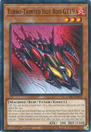 Turbo-Tainted Hot Rod GT19 [DABL-EN034] Common - Trinity Hobby