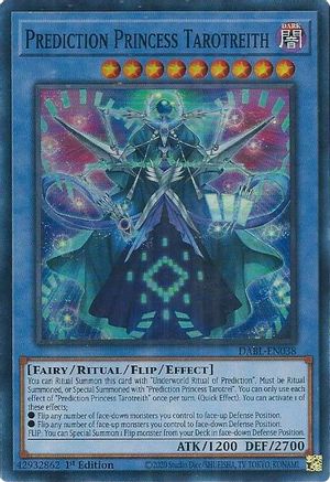 Prediction Princess Tarotreith [DABL-EN038] Super Rare - Trinity Hobby
