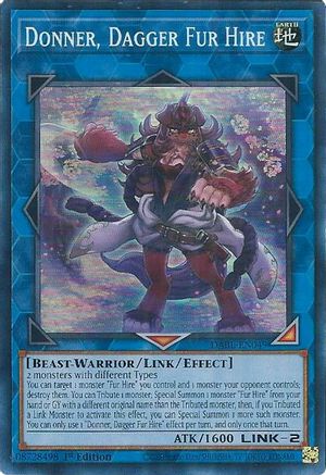 Donner, Dagger Fur Hire [DABL-EN049] Super Rare - Trinity Hobby