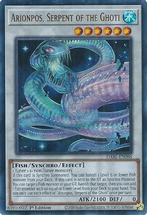 Arionpos, Serpent of the Ghoti [DABL-EN088] Ultra Rare - Trinity Hobby