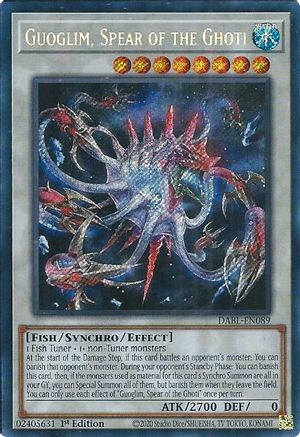Guoglim, Spear of the Ghoti [DABL-EN089] Secret Rare - Trinity Hobby