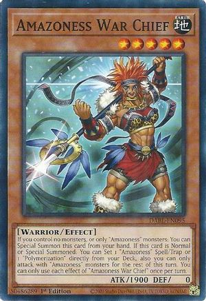 Amazoness War Chief [DABL-EN095] Common - Trinity Hobby