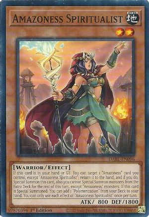 Amazoness Spiritualist [DABL-EN096] Common - Trinity Hobby