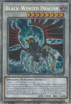 Black-Winged Dragon [DABL-EN100] Starlight Rare - Trinity Hobby