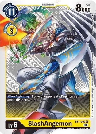 SlashAngemon (XROS Encounter Pre-Release Tournament Winner Card) (BT1-062) - [Xros Encounter Pre-Release Cards]