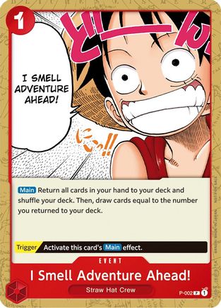 I Smell Adventure Ahead! (Promotion Pack 2022) (P-002) - [One Piece Promotion Cards] - Trinity Hobby