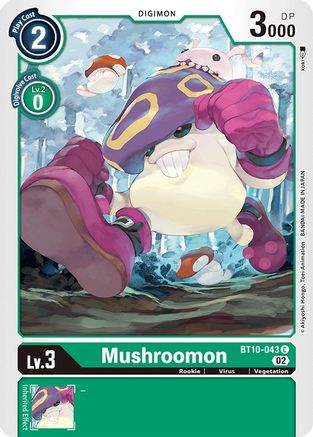 Mushroomon [BT10-043] [Rencontre Xros] 