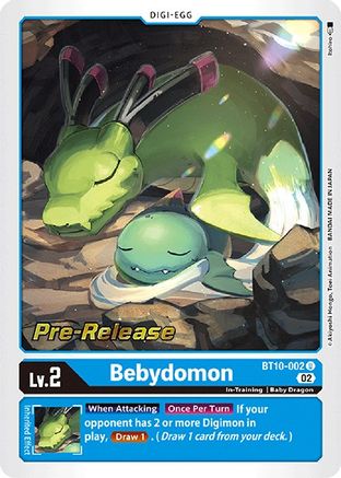 Bebydomon [BT10-002] [Xros Encounter Pre-Release Cards] - Trinity Hobby
