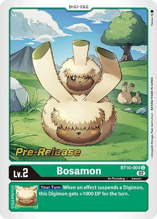 Bosamon [BT10-004] [Cartes pré-lancement Xros Encounter] 