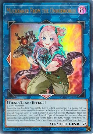 Muckraker From the Underworld [DABL-ENSP1] Ultra Rare - Trinity Hobby