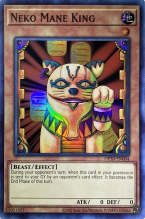 Neko Mane King [OP20-EN004] Super Rare - Trinity Hobby