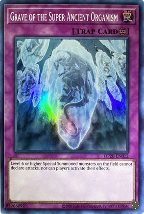 Grave of the Super Ancient Organism [OP20-EN012] Super Rare - Trinity Hobby