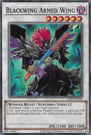 Blackwing Armed Wing [OP20-EN018] Common - Trinity Hobby