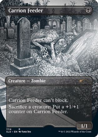 Carrion Feeder (Borderless) (Foil Etched) (SLD-1114) - [Secret Lair Drop Series] Foil - Trinity Hobby