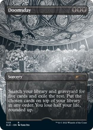 Doomsday (Borderless) (Foil Etched) (SLD-1115) - [Secret Lair Drop Series] Foil - Trinity Hobby