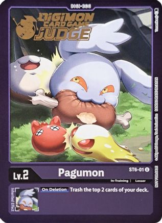 Pagumon [ST6-01] (Judge Pack 2) [Starter Deck: Venomous Violet Promos] - Trinity Hobby