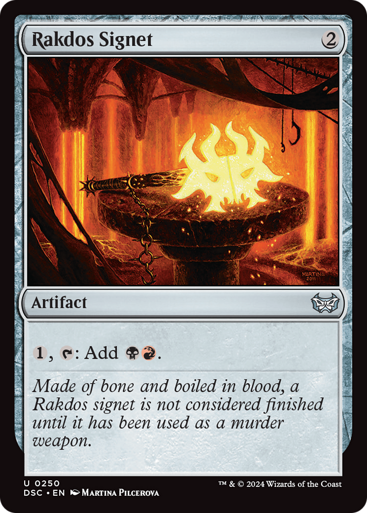 Rakdos Signet [Duskmourn: House of Horror Commander] - Trinity Hobby
