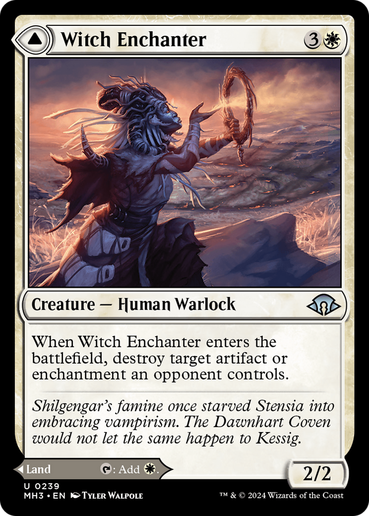 Witch Enchanter // Witch-Blessed Meadow [Modern Horizons 3] - Trinity Hobby