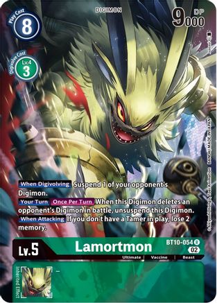 Lamortmon [BT10-054] (Alternate Art) [Xros Encounter] - Trinity Hobby
