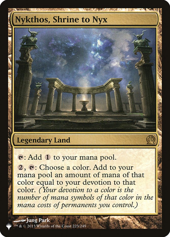 Nykthos, Shrine to Nyx [The List] - Trinity Hobby