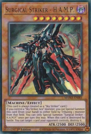 Surgical Striker - H.A.M.P. [MAMA-EN001] Ultra Rare - Trinity Hobby