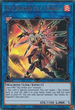 Sky Striker Ace - Kagari [MAMA-EN005] Ultra Rare - Trinity Hobby