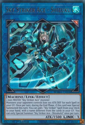Sky Striker Ace - Shizuku [MAMA-EN006] Ultra Rare - Trinity Hobby