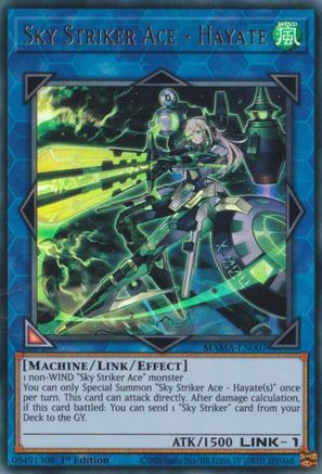 Sky Striker Ace - Hayate [MAMA-EN007] Ultra Rare - Trinity Hobby