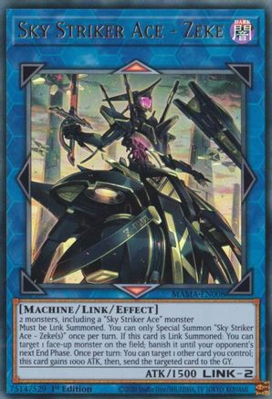 Sky Striker Ace - Zeke [MAMA-EN008] Ultra Rare - Trinity Hobby