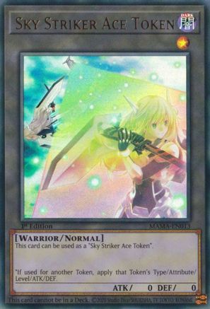 Token: Sky Striker Ace [MAMA-EN013] Ultra Rare - Trinity Hobby