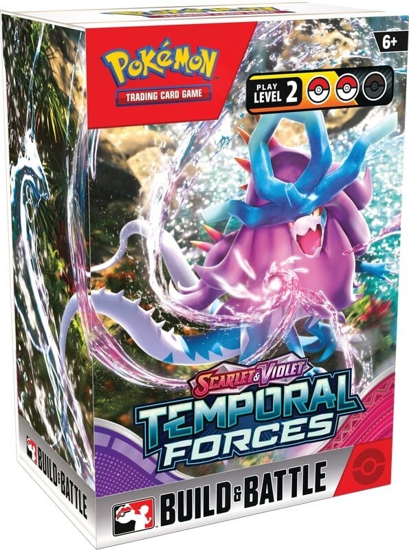 Scarlet & Violet: Temporal Forces - Build & Battle Box - Trinity Hobby