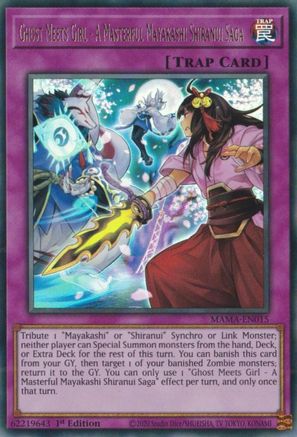 Ghost Meets Girl - A Masterful Mayakashi Shiranui Saga [MAMA-EN015] Ultra Rare - Trinity Hobby