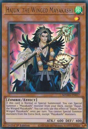 Hajun, the Winged Mayakashi [MAMA-EN017] Ultra Rare - Trinity Hobby